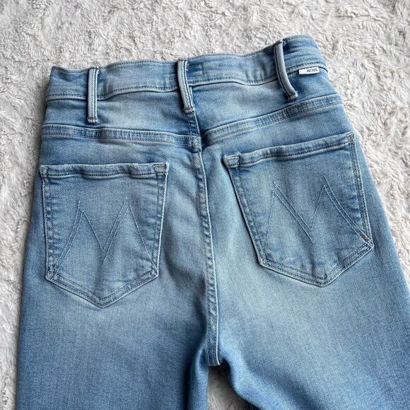 Mother the hustler ankle jeans light‎ California cruiser vintage wash high rise - Picture 9 of 16